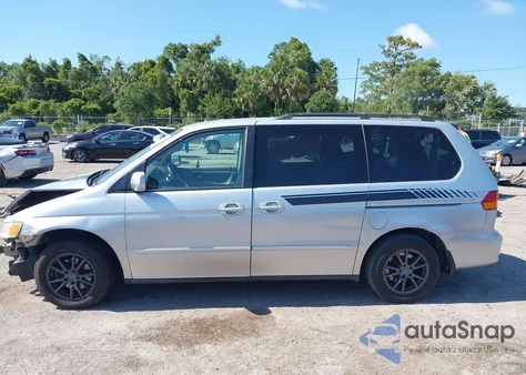 2004 Honda Odyssey Ex-L from USA, damaged, VIN 5FNRL18744B097944